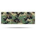 thumbnail image 1 of Classic Camo Green Black Pattern Bathroom Rugs Mat,Non Slip Microfiber Bathroom Rug,Rubber Backing,Soft Bathroom Mats for Bathroom Floor,Tub and Shower,47x17in(120x43cm), 1 of 5