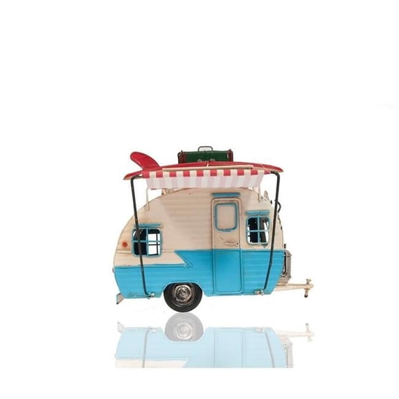 Classic Camper with Photo Frame Piggy Bank Metal