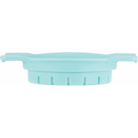 Classic Can Strainer and Colander, Aqua Sky - Snap-On Lid Strainer for Tuna, Canned Vegetables, Pasta, Fruits - Fits Standard Cans, Dishwasher Safe Kitchen Tool
