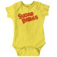 thumbnail image 1 of Classic Candies Sugar Babies Logo Romper Boys or Girls Infant Baby Brisco Brands 12M, 1 of 6