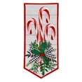 thumbnail image 1 of Classic Candy Cane Trio Everlasting Impressions Textile Décor, 1 of 2