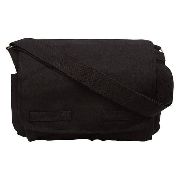 Classic Canvas Messenger Bag