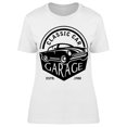 thumbnail image 1 of Classic Car Garage1988 T-Shirt Women -Image by Shutterstock, Female XX-Large, 1 of 2