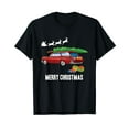 thumbnail image 1 of Classic Car Retro Station Wagon - Merry Christmas T-Shirt, 1 of 5