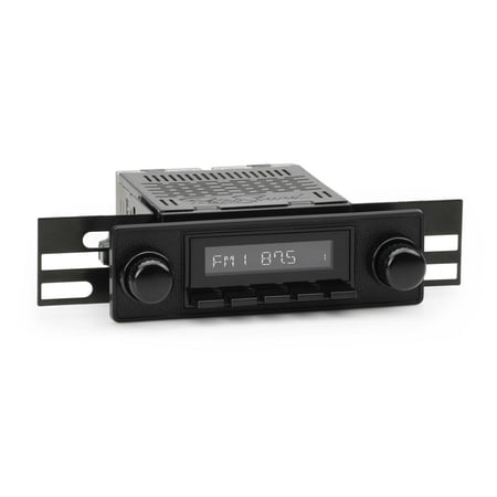 Classic Car Stereo Compatible with 1958-62 Alfa Romeo 2000 (HB-M2-403-36-96AR2) Includes Bluetooth, USB, AM/FM