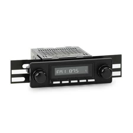 Classic Car Stereo Compatible with 1958-62 Alfa Romeo 2000 (HBC-M2-403-36-96AR2) Includes Bluetooth, USB, AM/FM