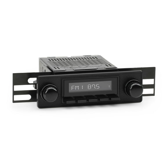 Classic Car Stereo Compatible with 1969-77 Alfa Romeo Spider (HB-M2-403-36-96AR4) Includes Bluetooth, USB, AM/FM