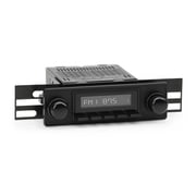Classic Car Stereo Compatible with 1969-77 Alfa Romeo Spider LB-M4-403-36-96AR4 Includes Bluetooth, HD, SiriusXM Ready, AM/FM