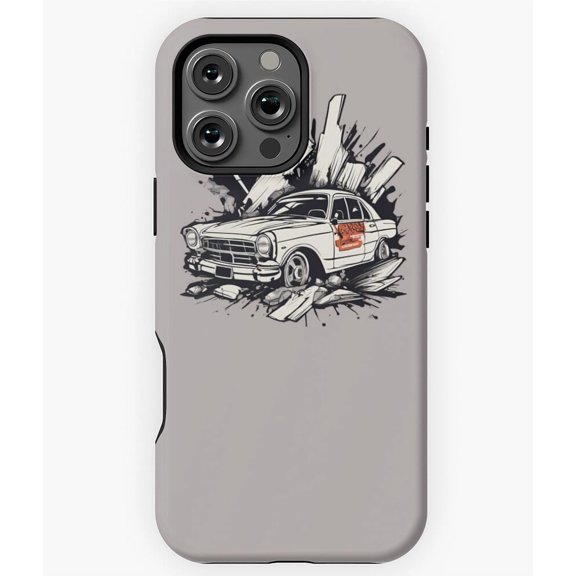 Classic Car Vintage Automobile Phone Case for iPhone 16 15 14 13 12 11 Pro Max