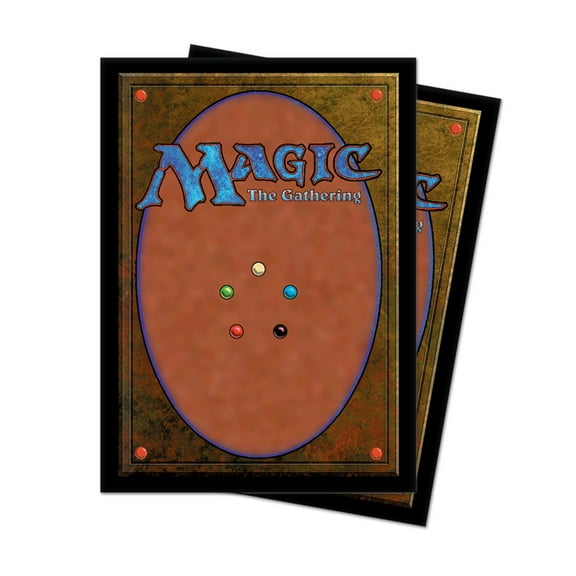 Ultra PRO: Standard 100ct Sleeves - Magic (Magic Classic Card Back)