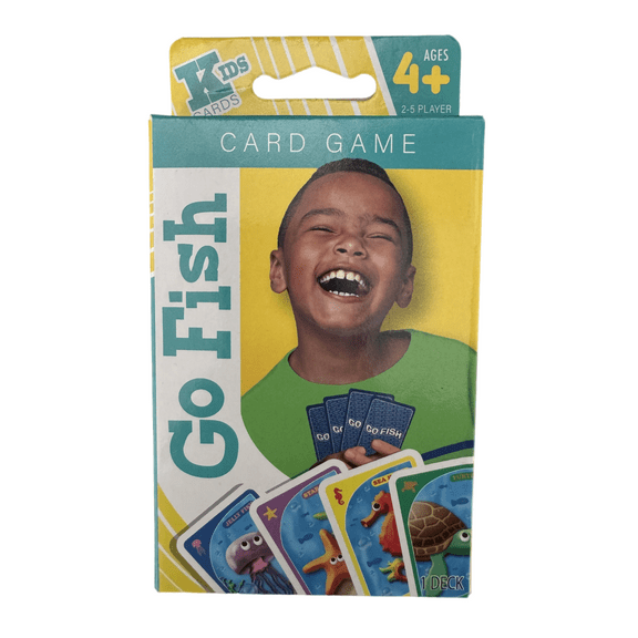Classic Card Game – Go Fish – A Timeless Game for Family Fun, Game Nights & Gatherings – Durable, Compact Pack of High-Quality Cards for Endless Entertainment