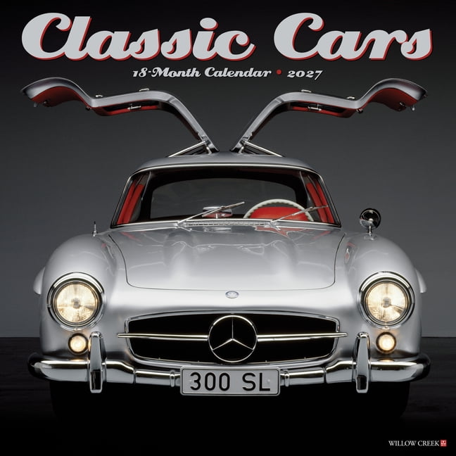 Classic Cars 2027 12 X 12 Wall Calendar, (Paperback)