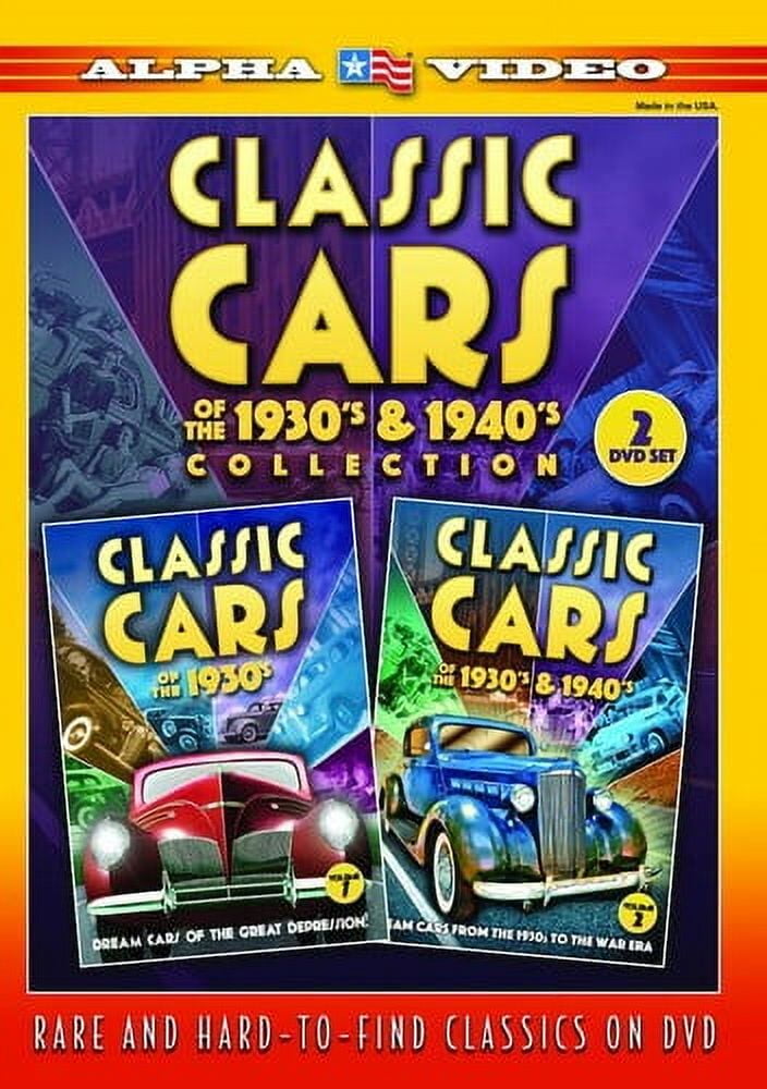 Classic Cars Of The '30s And '40s Collection (DVD), Alpha Video ...