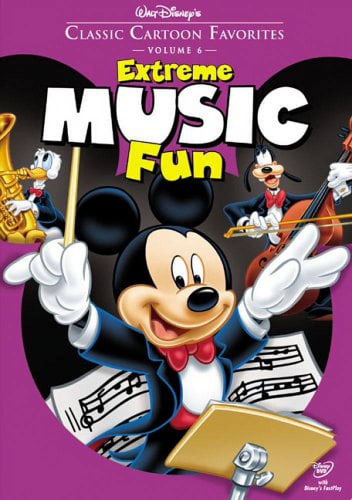 Classic Cartoon Vol. 6 Extreme Music Fun DVD, NEW - Walmart.com