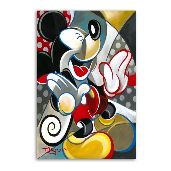 Classic Cartoon Mickeys Canvas Wall Art Poster Decorative Bedroom Modern Home Print Picture Artworks Posters 16x24inch(40x60cm)