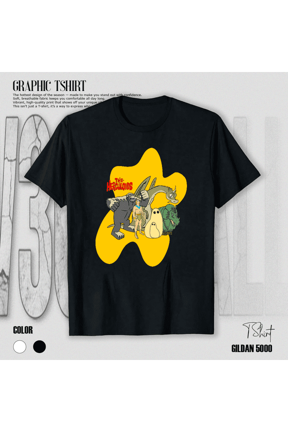 Classic Cartoons Herculoids Funny Graphic Design Apparel T-Shirt V17032, for Men & Women, up to Size 5XL