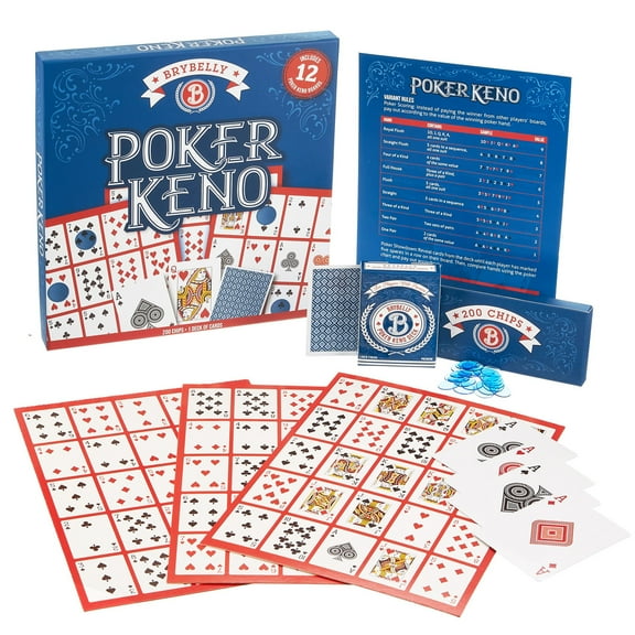 Classic Casino Keno Poker Set