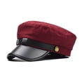 thumbnail image 1 of Classic Chauffeur Hat for Men Women Unisex Captain Sailor Hat Newsboy Cap Costume Hats, 1 of 3