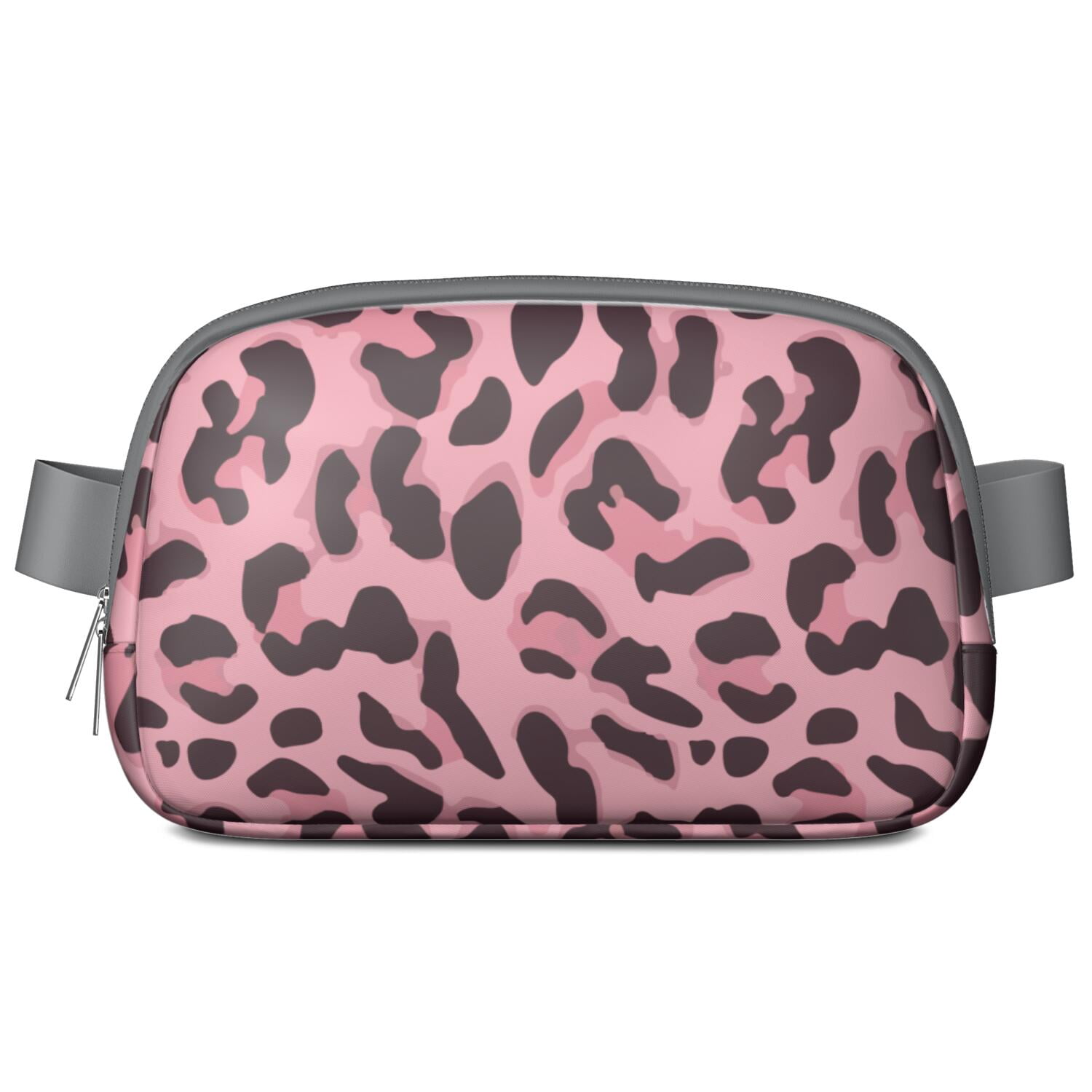 Classic Cheetah Print Fanny Pack – Fashionable Belt Bag with Romantic Texture & Retro Feel