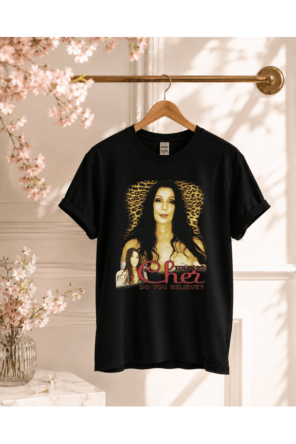 Classic Cher Cotton Unisex T-Shirt, S-5XL