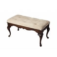 thumbnail image 1 of Classic Cherry Brown Finish Bench, 1 of 3