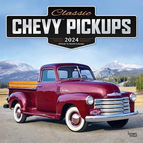 Classic Chevy Pickups 2024 Square Foil (Other)