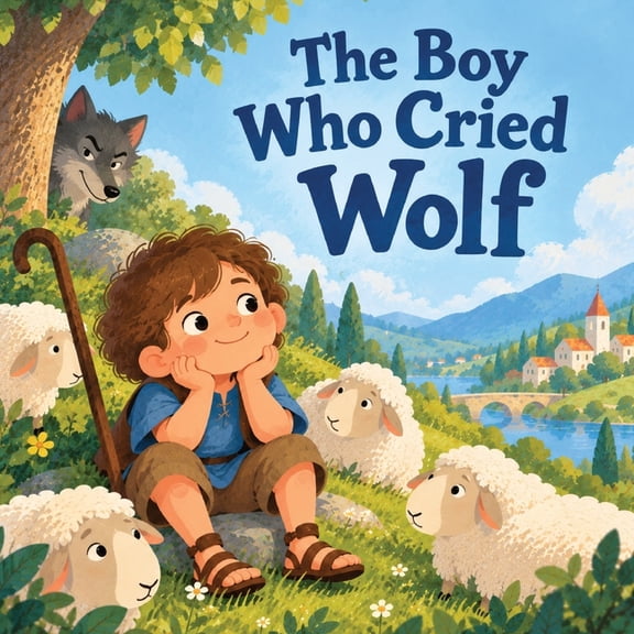 Classic Children's Stories The Boy Who Cried Wolf: Classic Aesop's Fable Story for Kids, (Paperback)