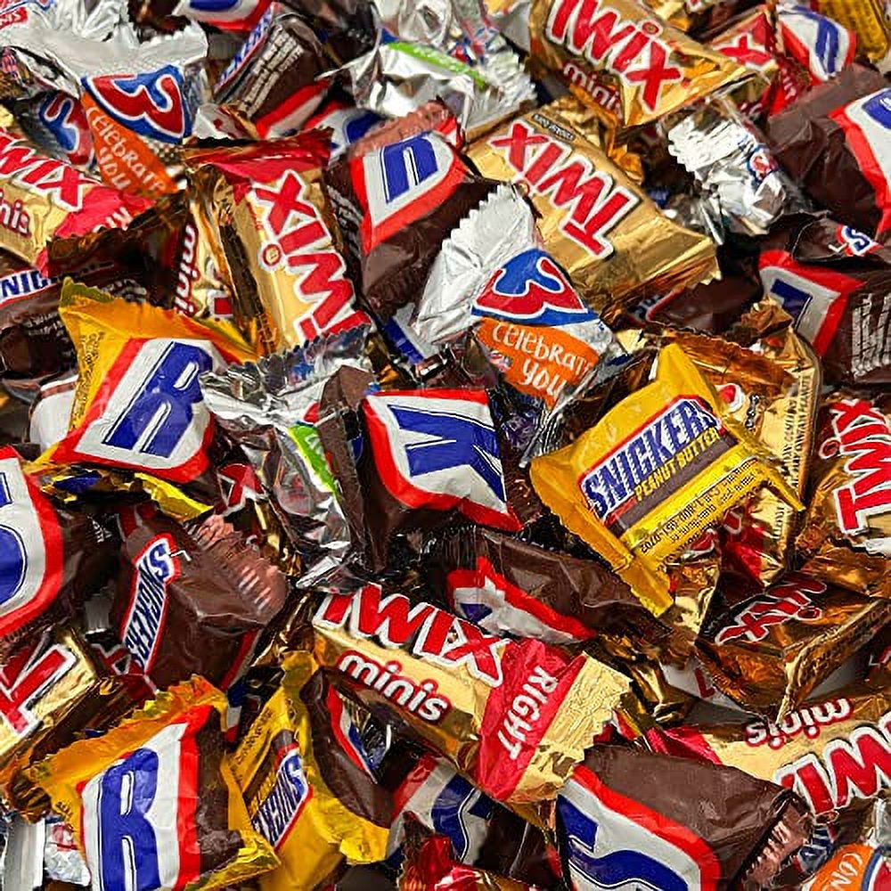 Classic Chocolate Candy Bars Assortment , TWIX, 3 MUSKETEERS 3