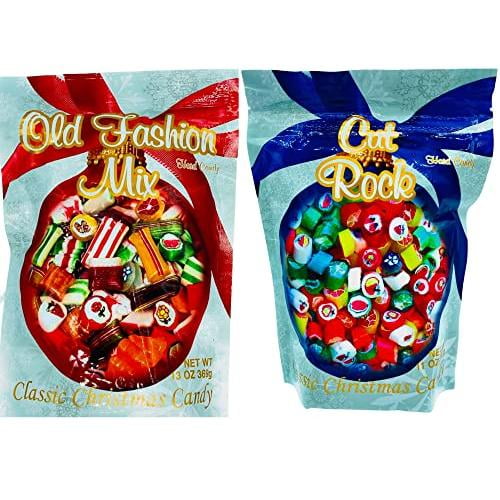 Classic Christmas Hard Candy Mix Of Old Fashion Traditional Holiday