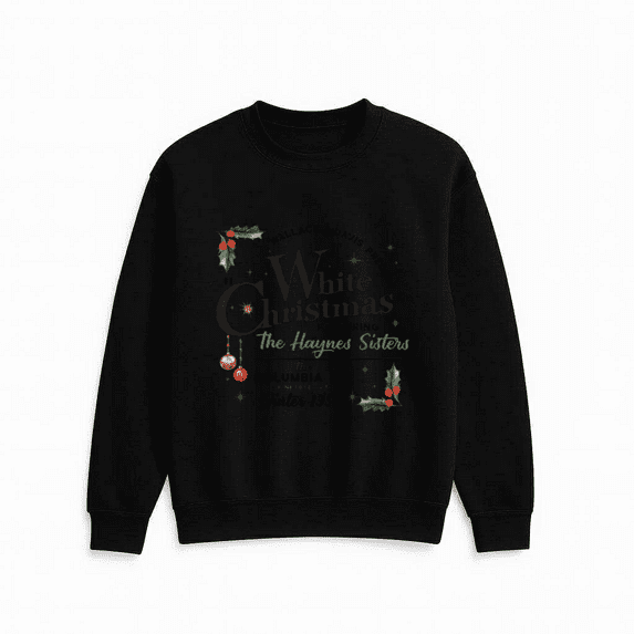 Classic Christmas Holiday Movie Festive Retro Vintage Inspired Graphic Sweatshirt, up to size 5XL