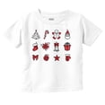 thumbnail image 1 of Classic Christmas Holiday Ornaments Toddler Baby Graphic T Shirt Brisco Brands 6M, 1 of 1