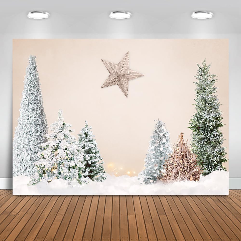 Classic Christmas Interior Room Photography Backdrop Xmas Tree ...
