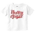 thumbnail image 1 of Classic Christmas Merry and Bright Toddler Baby Graphic T Shirt Brisco Brands 6M, 1 of 1
