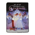 thumbnail image 1 of Classic Cinderella Micro Raschel Throw Blanket, 1 of 4
