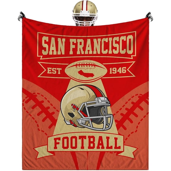 Classic City Blanket Lightweight Flannel Throw Blanket Fan Gifts for Men Women Lovers Home Decor Sofa Bed Living Room