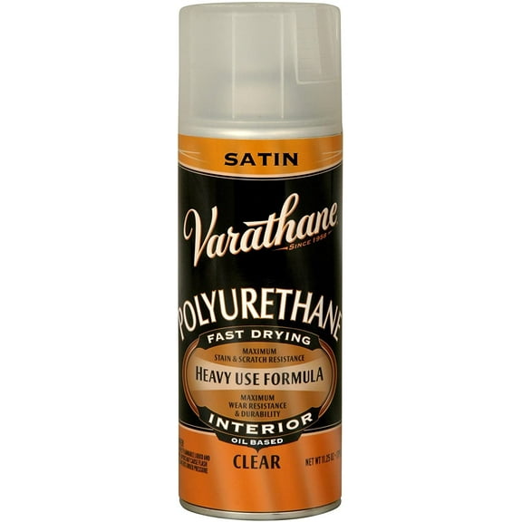 Varathane Classic Clear Diamond Wood Spray Paint Satin - Wood Finish - Set of 6, 11-15 oz