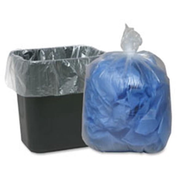 Classic Clear Low-Density Can Liners- 500 Per Carton