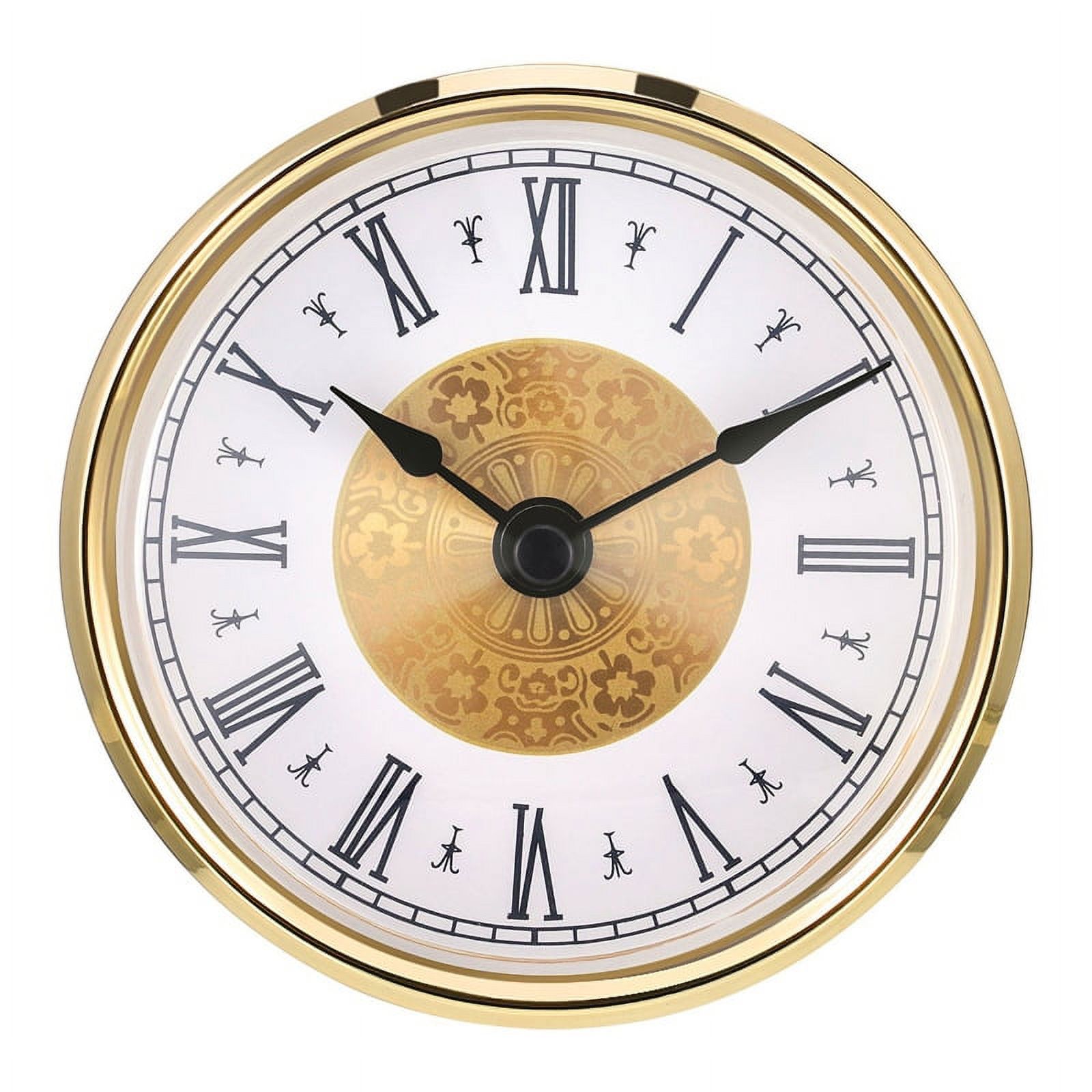 Classic Clock Craft Insert Clocks Movement Quartz Diameter 80mm Number