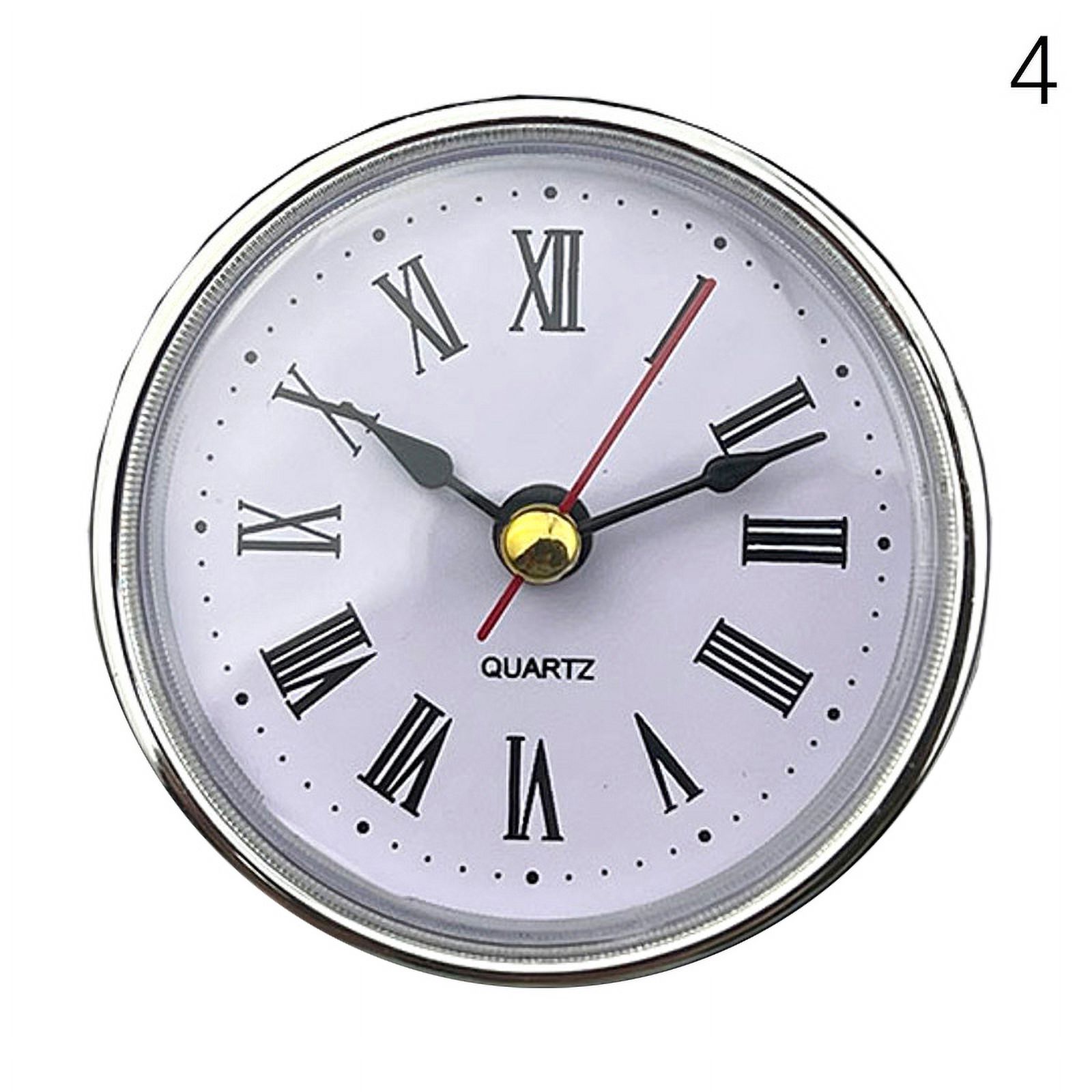 Classic Clock Craft Quartz Movement Dia.65mm Round Clocks Insert Roman