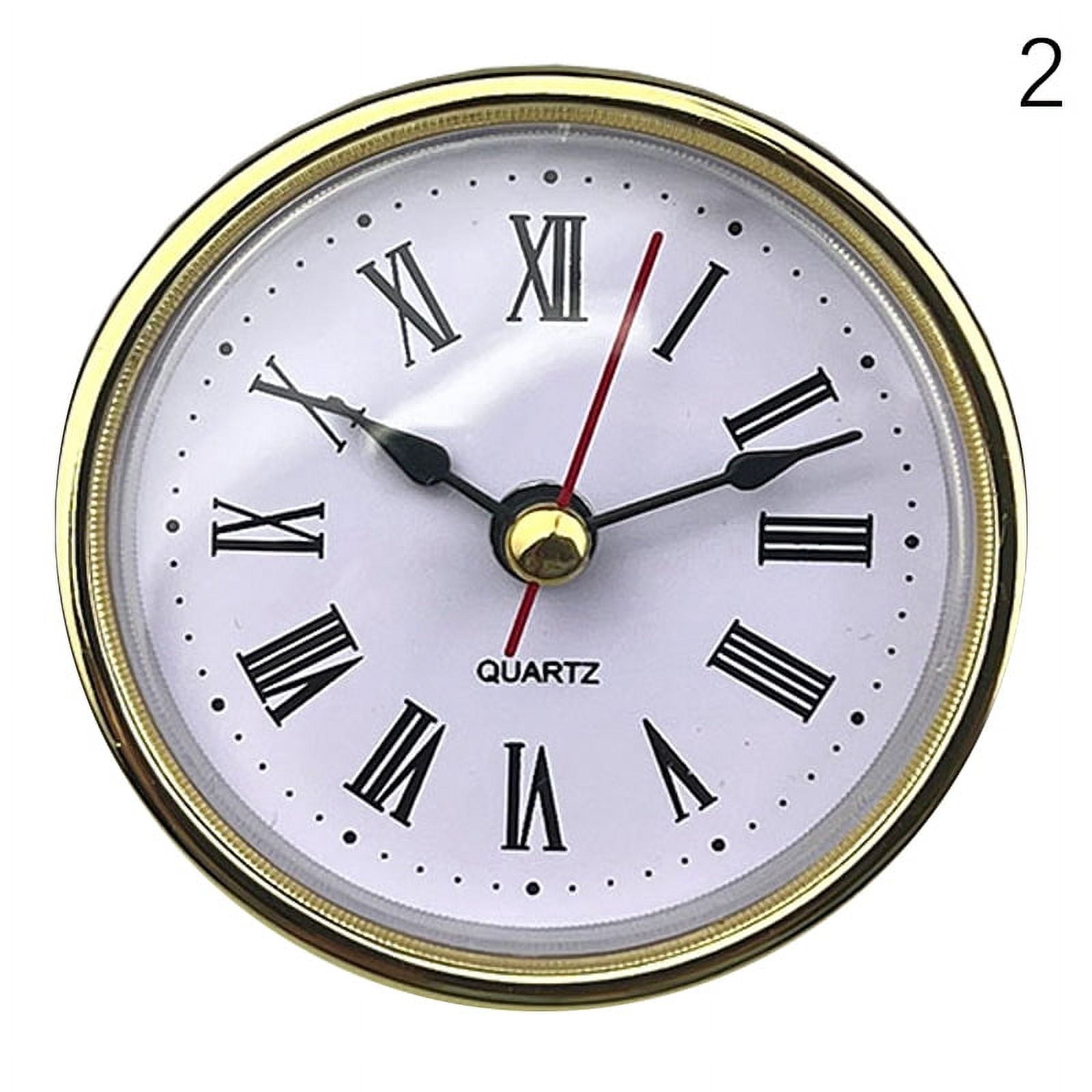 Classic Clock Craft Quartz Movement Dia.65mm Round Clocks Insert Roman