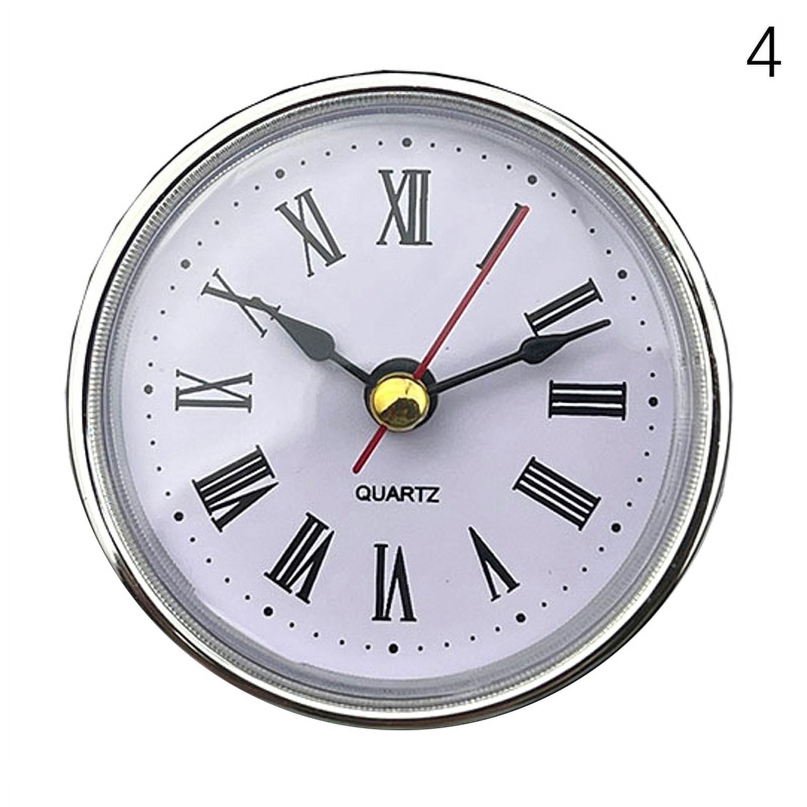 Classic Clock Craft Quartz Movement Dia.65mm Round Clocks Insert Roman