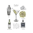 thumbnail image 1 of Classic Cocktail  Martini, Unframed Art Print Wall Art by Naomi McCavitt Sold by ArtCom, 1 of 4
