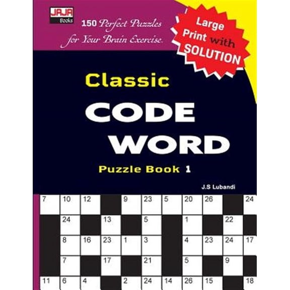 Classic Code Word Puzzle Book