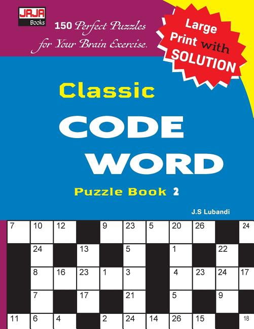 Classic Code Word Puzzle Book - Walmart.com