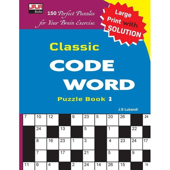 Classic Code Word Puzzle Book