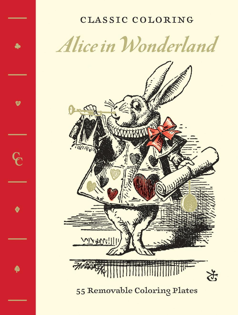 Alice in Wonderland Adult Coloring Book - Walmart.com