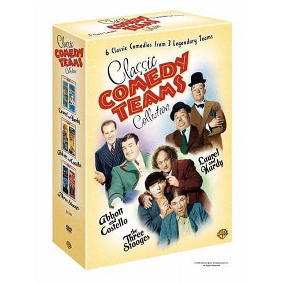 Classic Comedy Teams Collection (DVD), Warner Home Video, Comedy