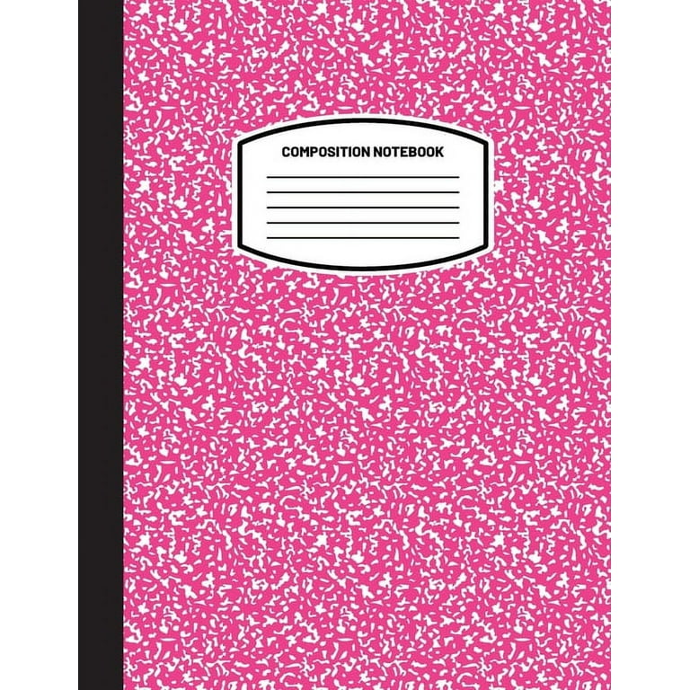 Classic Composition Notebook: (8.5x11) Wide Ruled Lined Paper Notebook Journal (Pink) (Notebook for Kids, Teens, Students, Adults) Back to School and Writing Notes