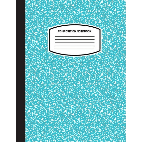 Classic Composition Notebook: (8.5x11) Wide Ruled Lined Paper Notebook Journal (Sky Blue) (Notebook for Kids, Teens, Stu, (Paperback)