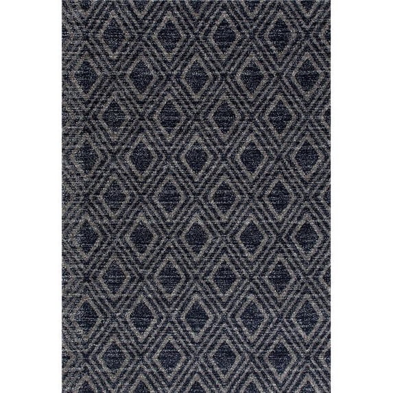 Classic Contemporary Area Rug with Geometric Pattern, 09